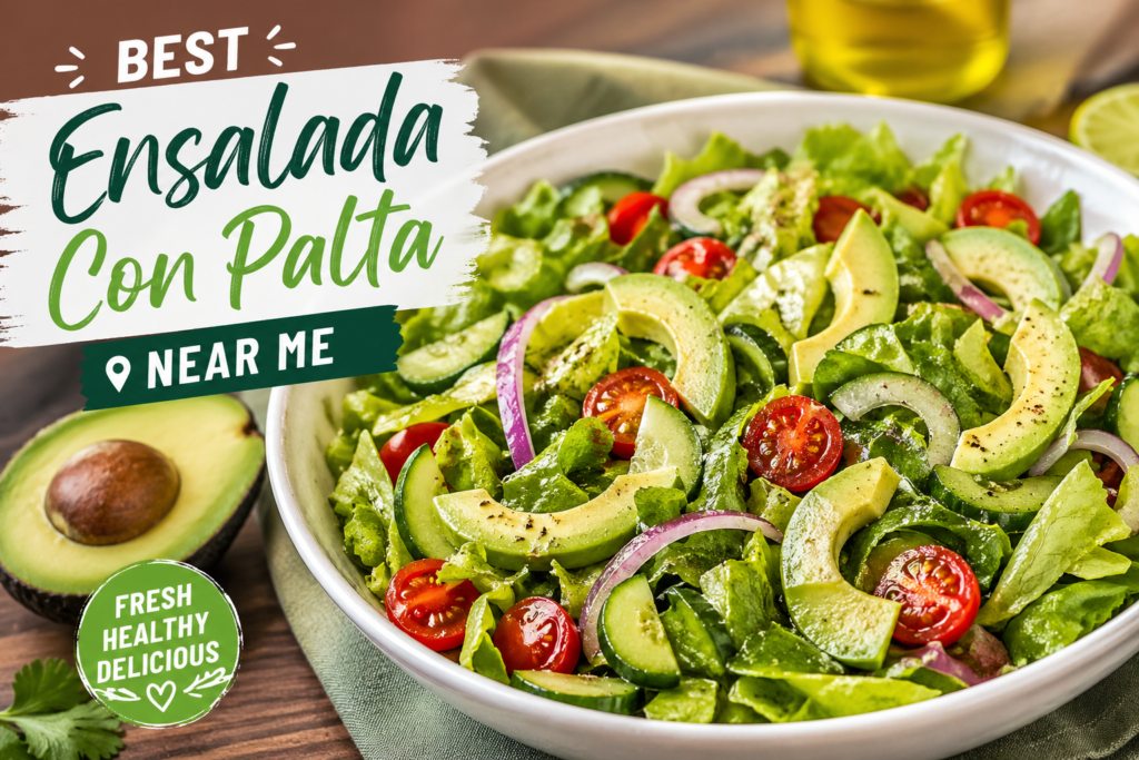Best Ensalada con Palta Near Me: Fresh Avocado Salads in Your Area